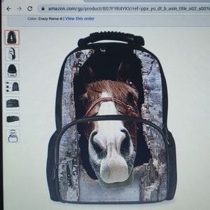 Horse Backpack